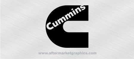 Cummins Decals 01 - Pair (2 pieces)